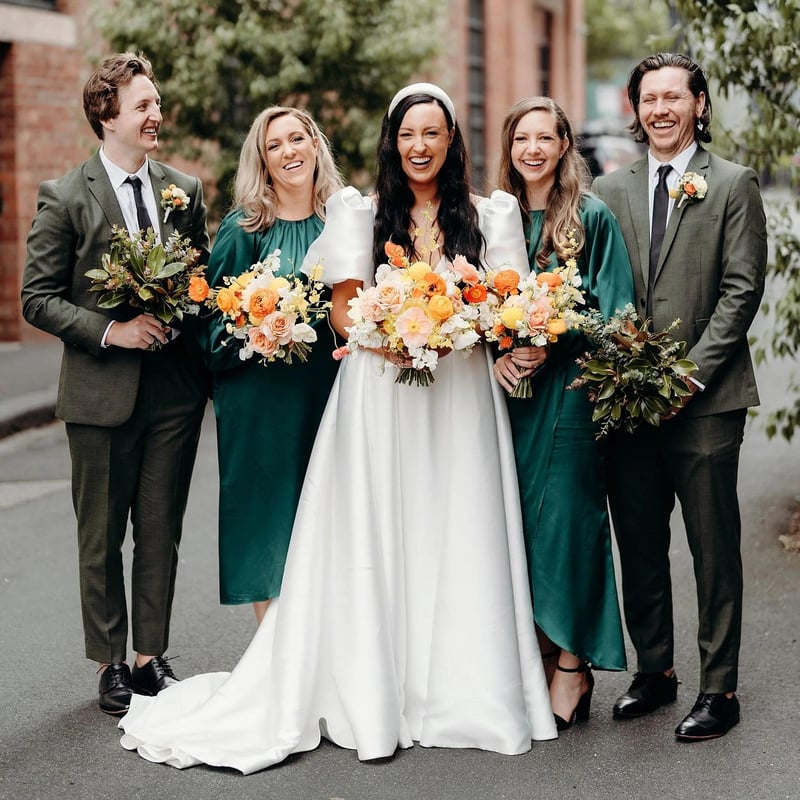 Celestial Bridesmaid Dresses